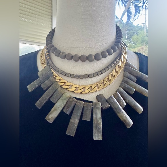 Sara Designs New York Layered
Statement Necklace - Picture 1 of 9